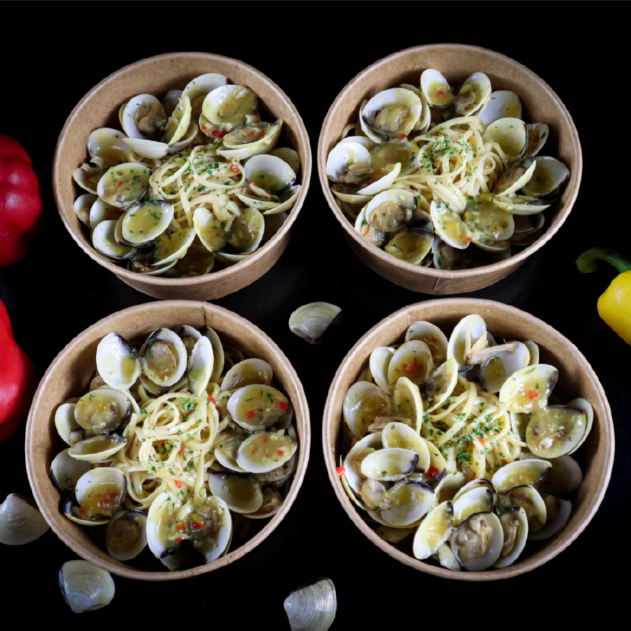 Linguine con almejas