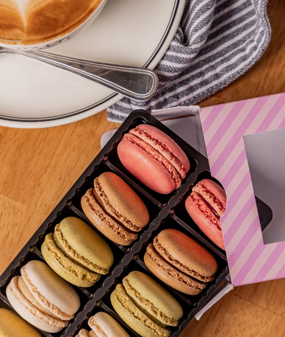 Mini macarons surtidos