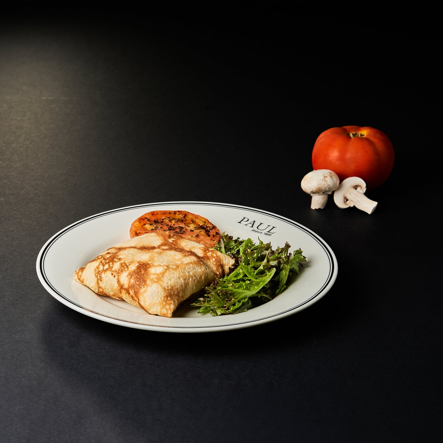 Crepe de pollo