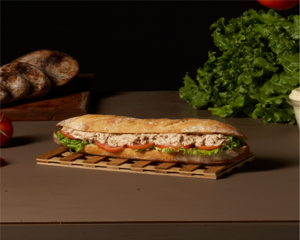 Sandwich de atún