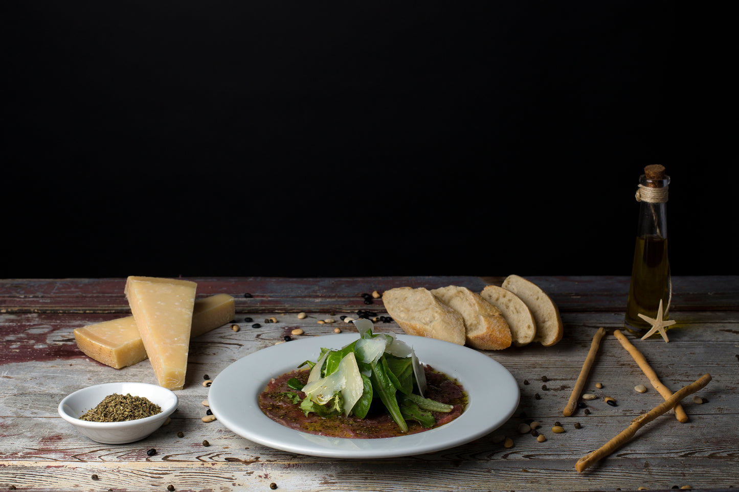 Carpaccio de res
