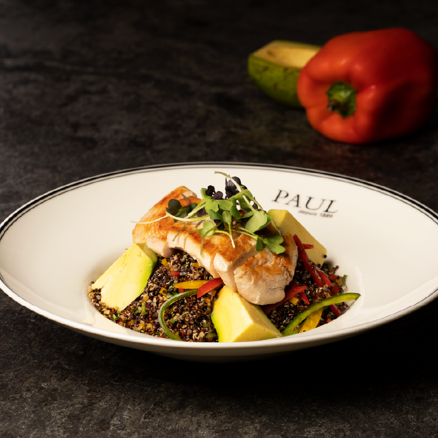 Ensalada de pollo y quinoa