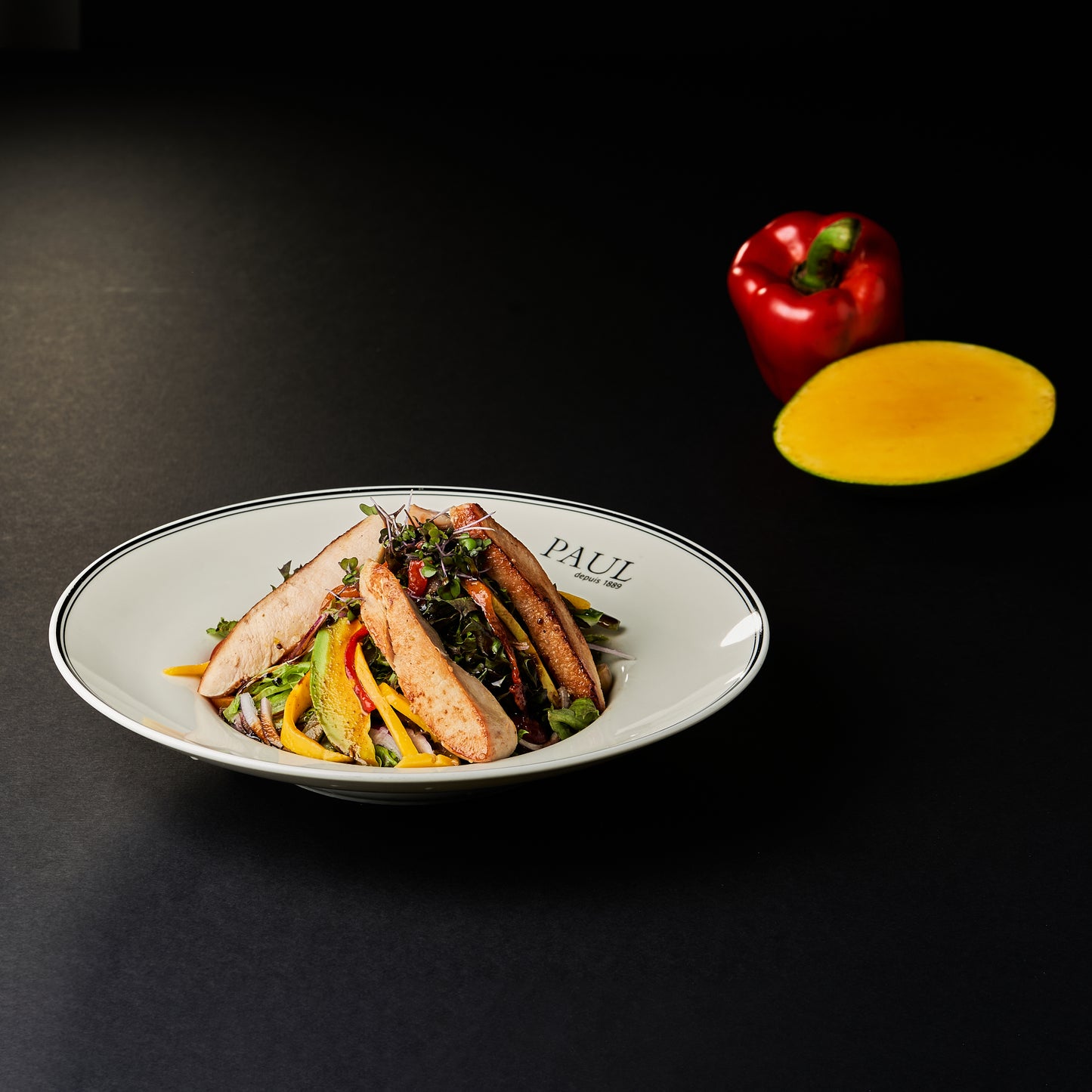 Ensalada yakitori