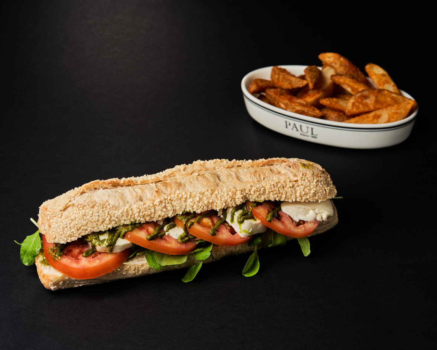 Sandwich prosciutto mozarella