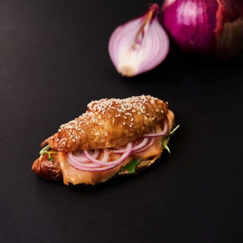 Croissant de salmón