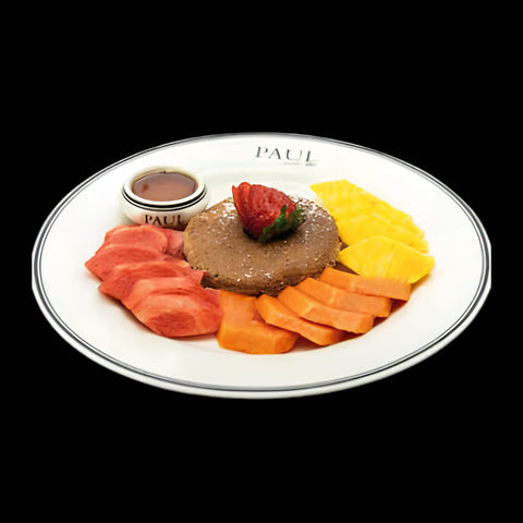 Pan oat cake con frutas