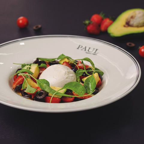 Salade de burrata et truffe