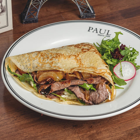 Crêpe au roast beef