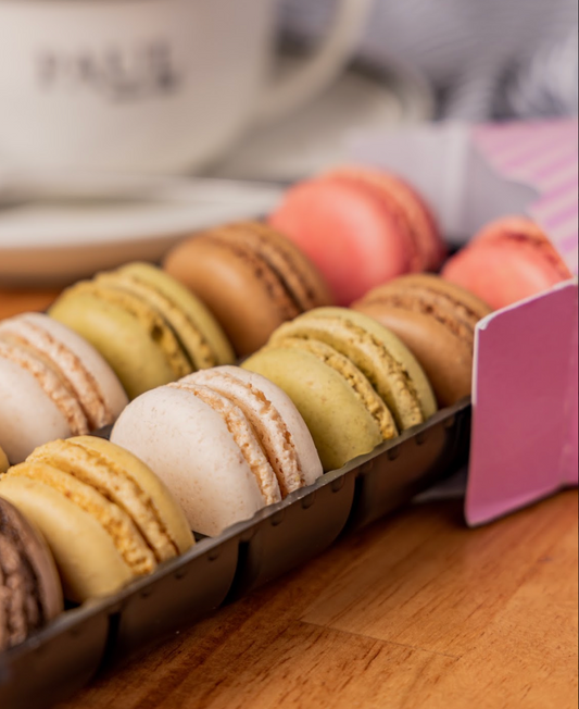 Mini macarons surtidos
