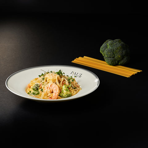 Fettuccine aux crevettes